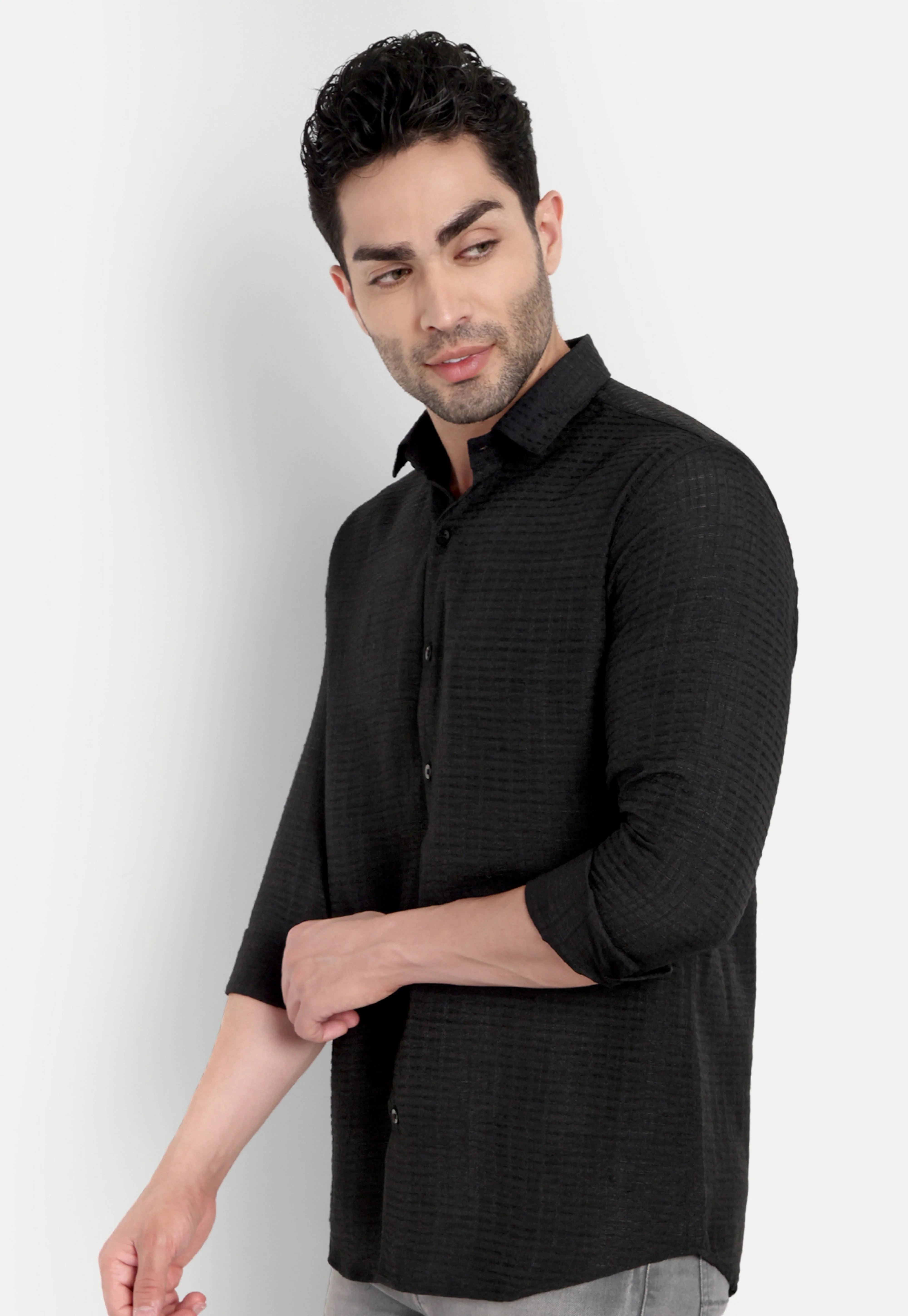 Shadow Luxe Premium Cotton Shirt